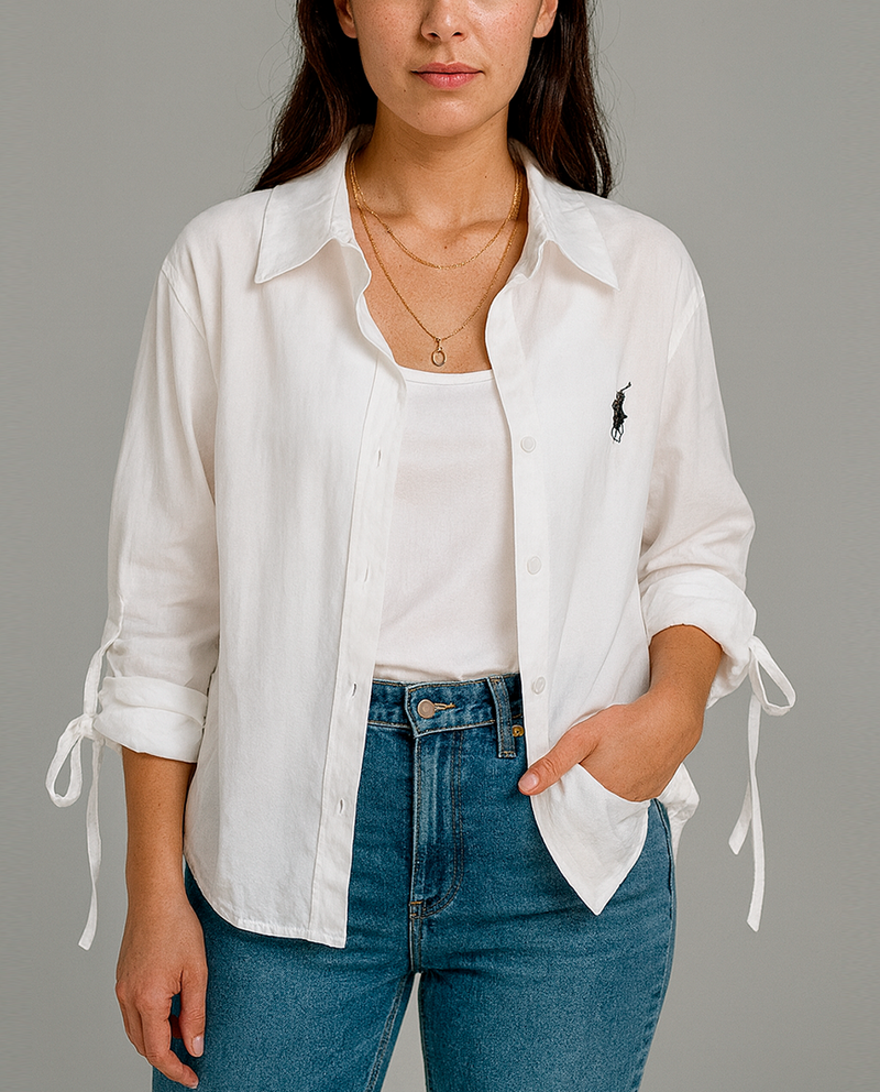 Camisa Feminina R. Lauren Oxford - Oferta 2 por 1!